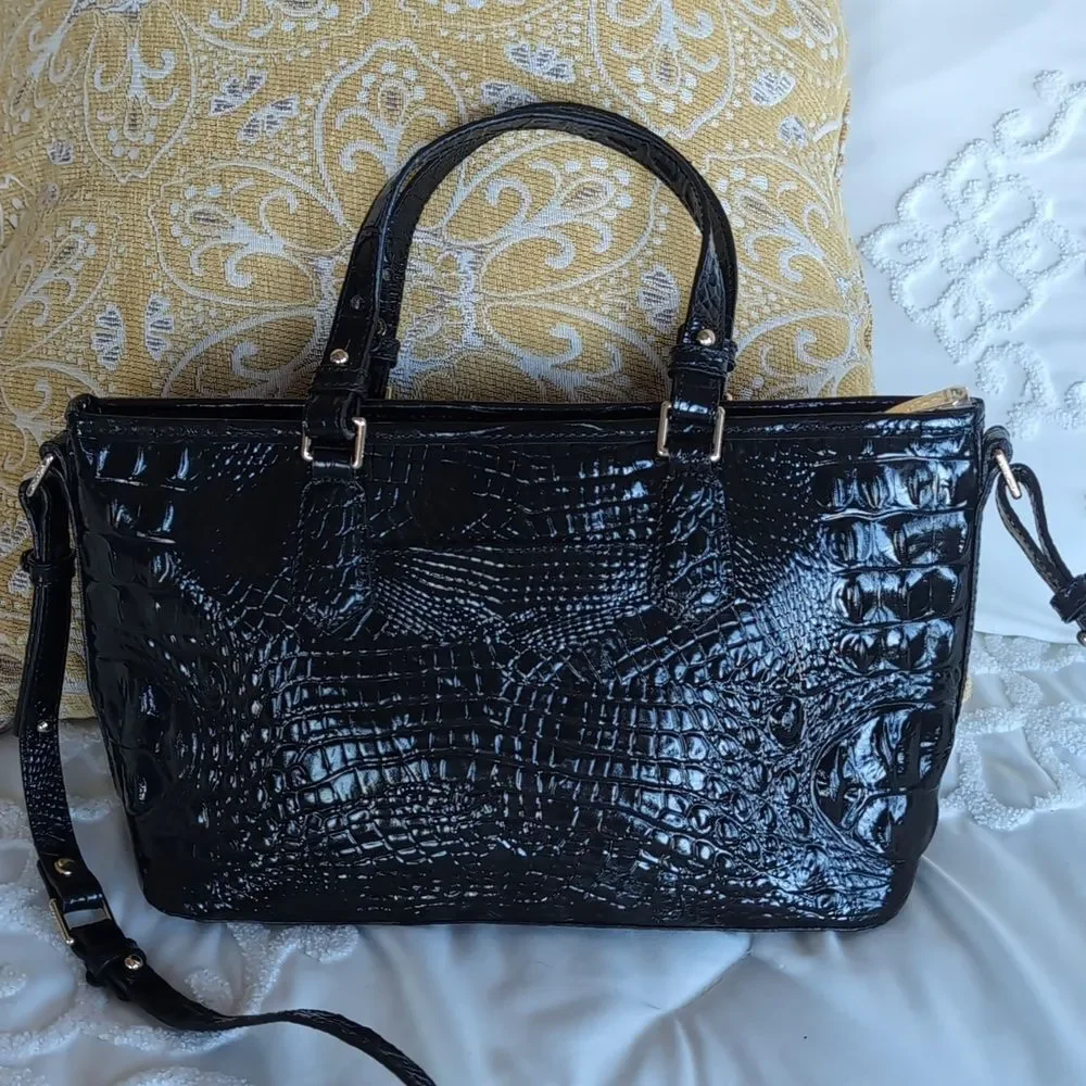BRAHMIN MINI ASHER ♣️Melbourne Black NWOT